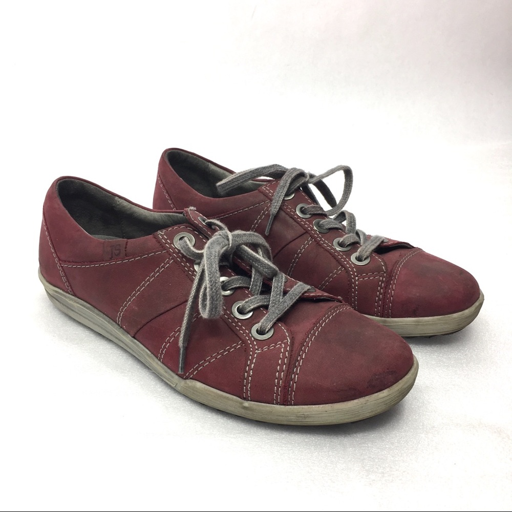 Josef Seibel Leather Sneaker Shoe